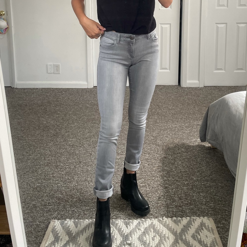 DL1961 Gray Skinny Jeans